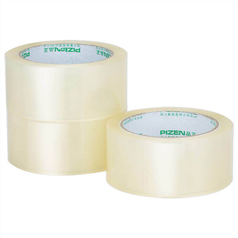 得力 30922 透明封箱胶带 55mm*100y*45um  6卷/筒按筒销售