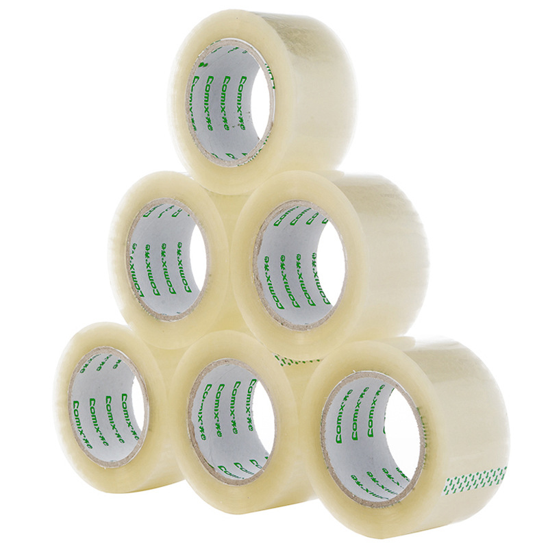 齐心 JF4503-6 透明封箱胶带 45mm*30y  6卷/筒按筒销售