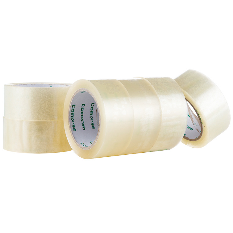 齐心 JF4503-6 透明封箱胶带 45mm*30y  6卷/筒按筒销售