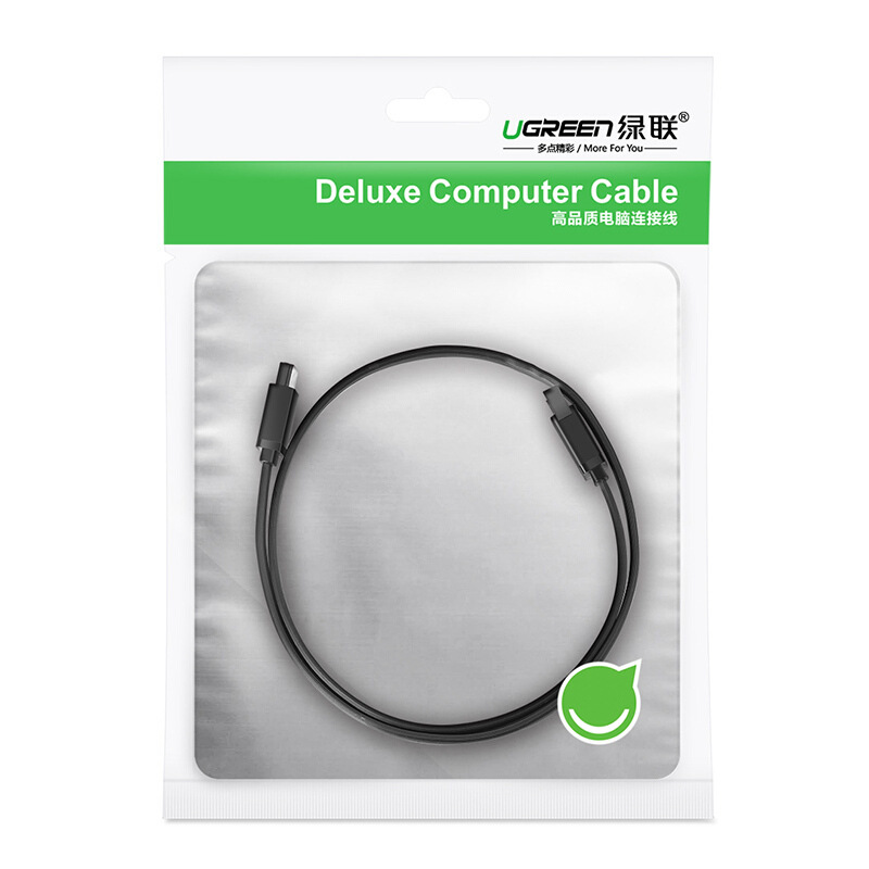 绿联 50399 SATA3.0 延长数据线 直对直  黑色按个销售