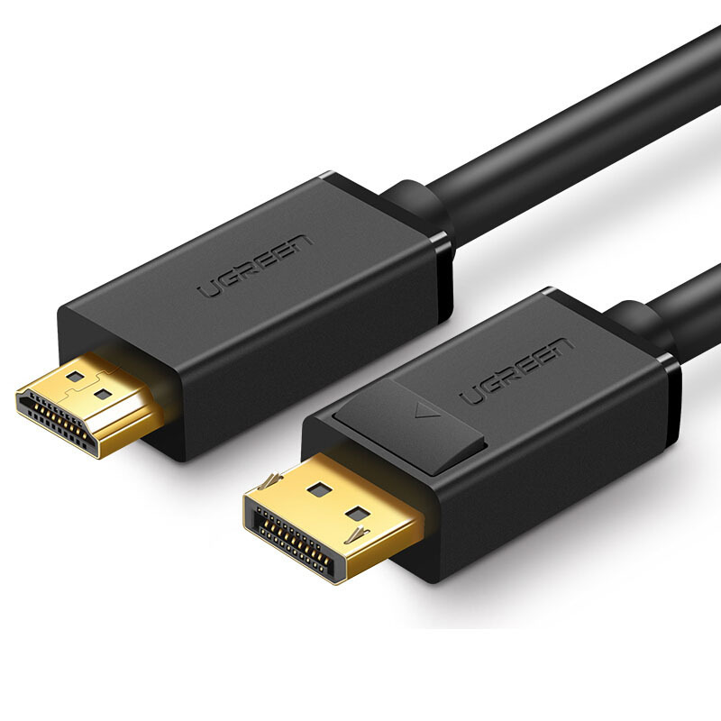 绿联 10204 DP转HDMI线 5米  黑色按个销售 绿联 10204 DP转HDMI线 5米  黑色按个销售