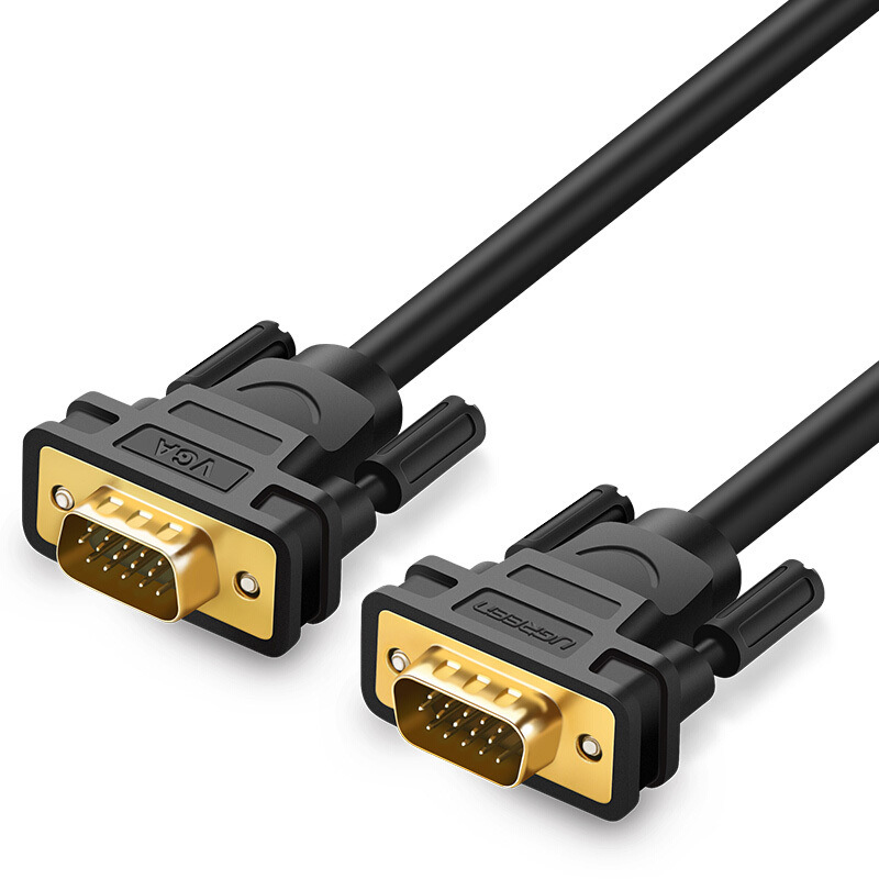 绿联 11631 VGA线3+6装修工程线 3米 黑色按个销售