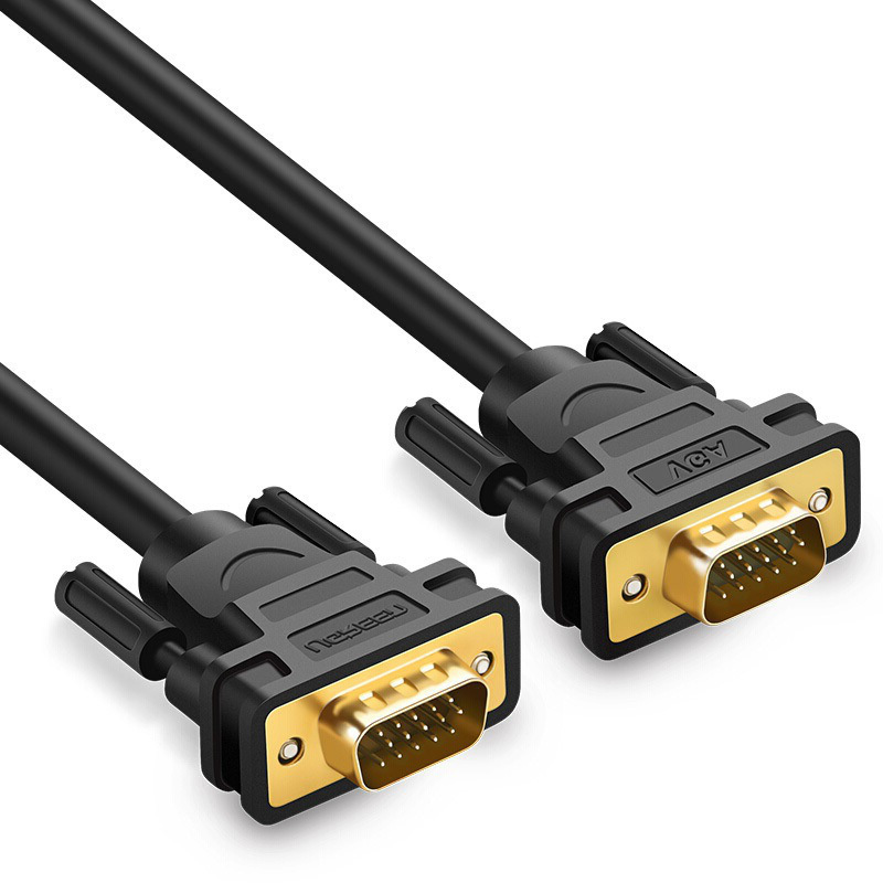 绿联 11631 VGA线3+6装修工程线 3米 黑色按个销售