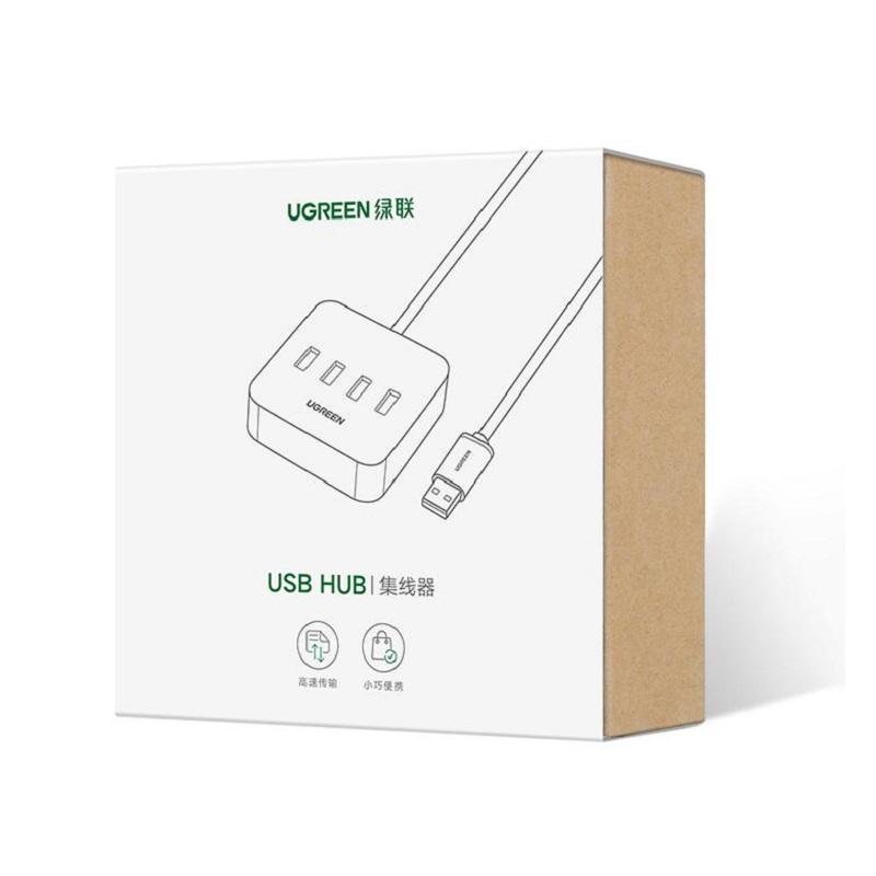 绿联 30201 集线器 分线器 USB3.0 HUB 4口 0.5米 白色按个销售