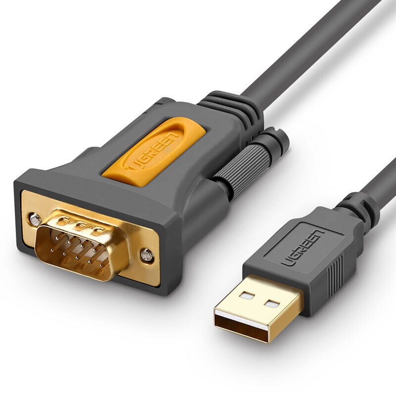 绿联 20210 USB转RS232串口线 1米按个销售