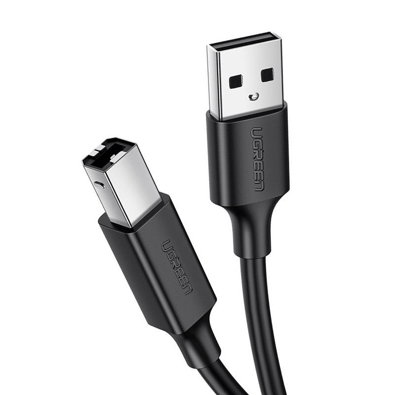 绿联 10845 方口 USB打印线 1.5米  黑色按（个）销售