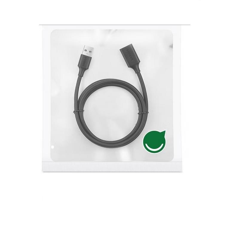 绿联 10316 USB2.0延长线公对母 数据连接线 2米 黑色按根销售