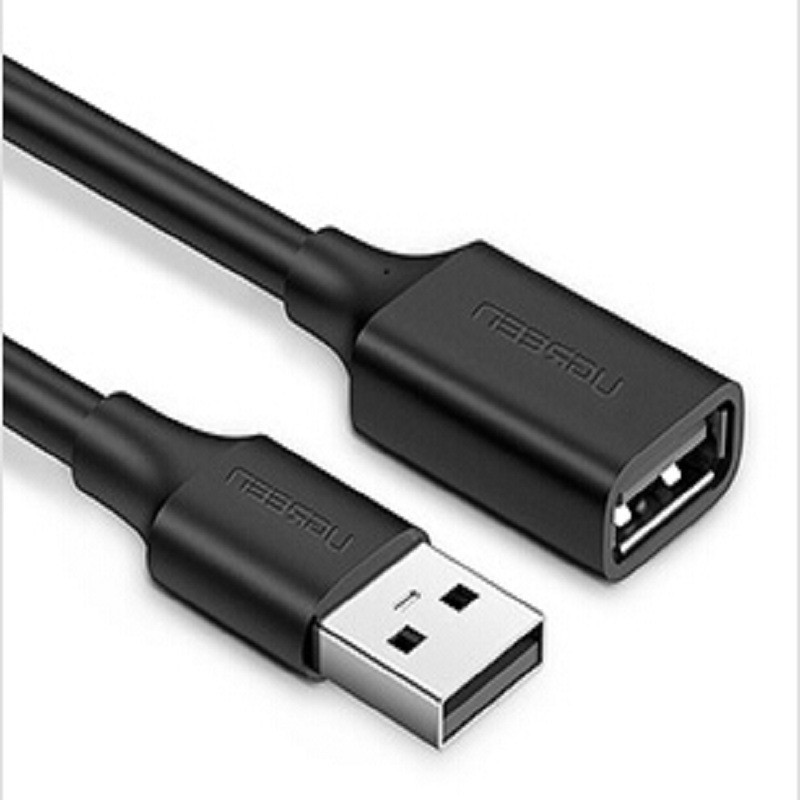 绿联 10316 USB2.0延长线公对母 数据连接线 2米 黑色按根销售