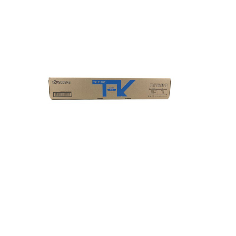 京瓷 TK-8118C 墨粉 6000页 青色 （适用M8124cidn ）按（支）销售