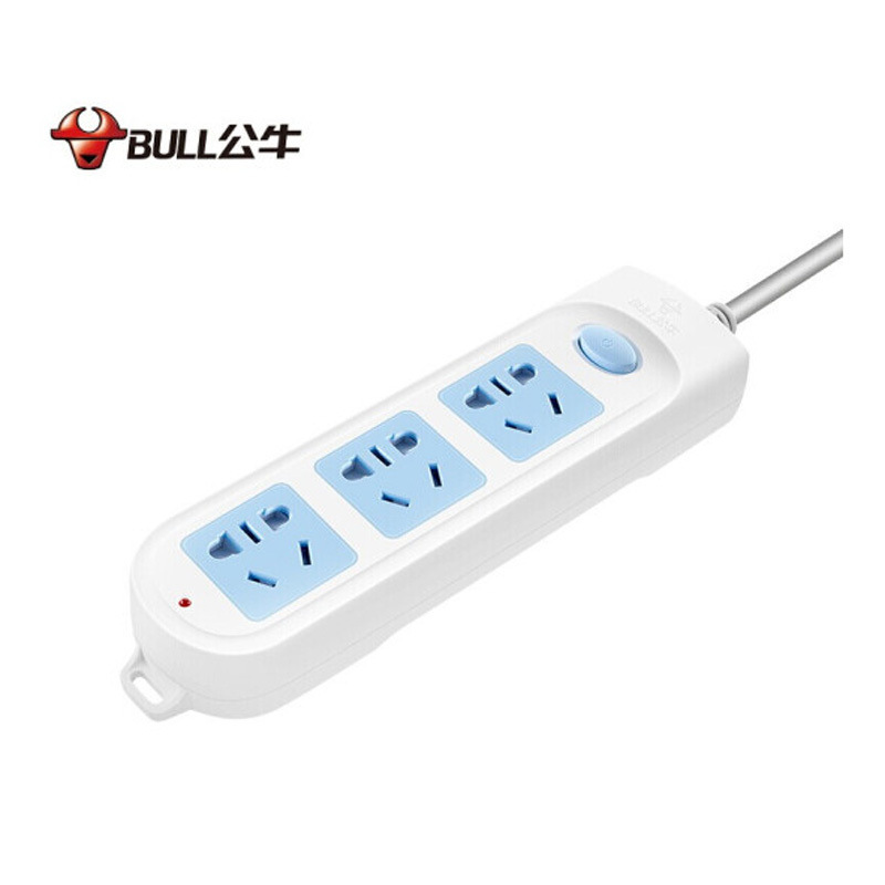 公牛 GN-606A（新） 单控三联插座 3米按个销售