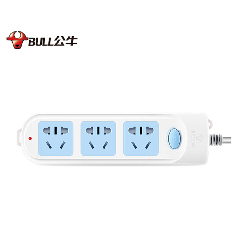 公牛 GN-606A(新) 单控三联插座 3米按个销售 公牛 GN-606A(新) 单控三联插座 3米按个销售