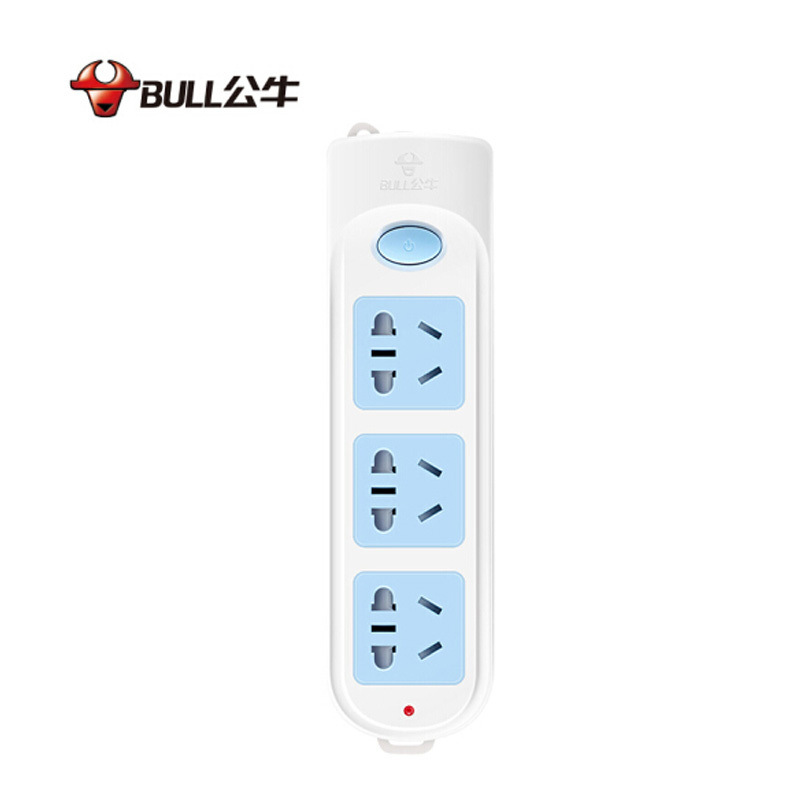 公牛 GN-606A(新) 单控三联插座 3米按个销售 公牛 GN-606A(新) 单控三联插座 3米按个销售