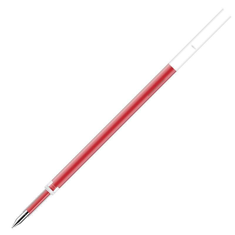 得力 6906 中性笔芯 0.5mm 20支/盒 红色按盒销售