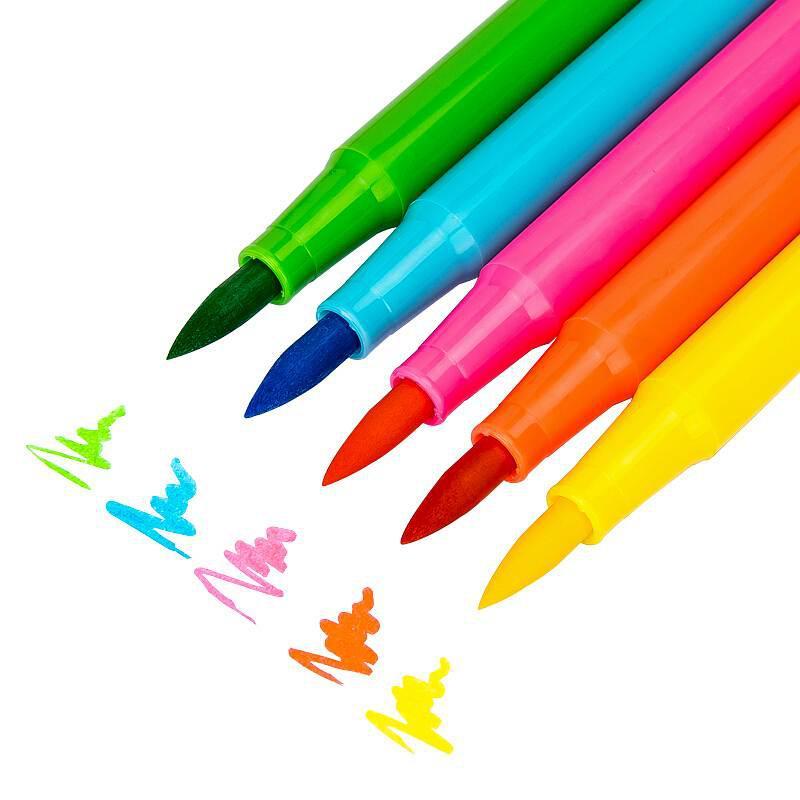 得力 70687 软头水彩笔 48色 混色 48色/盒按(盒)销售 得力 70687 软头水彩笔 48色 混色 48色/盒按(盒)销售