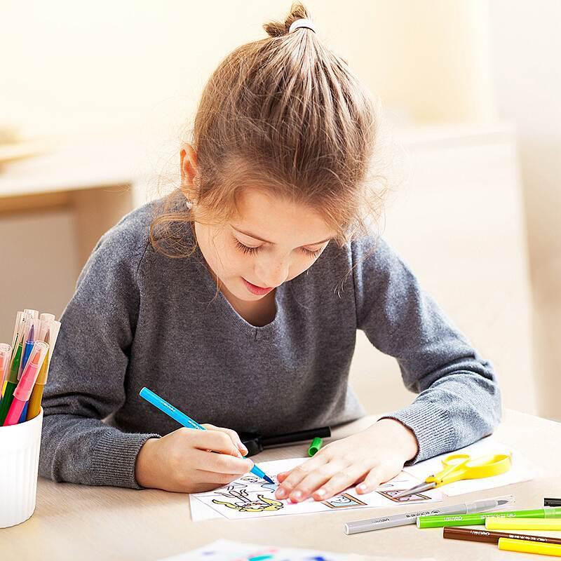 得力 70687 软头水彩笔 48色 混色 48色/盒按(盒)销售 得力 70687 软头水彩笔 48色 混色 48色/盒按(盒)销售