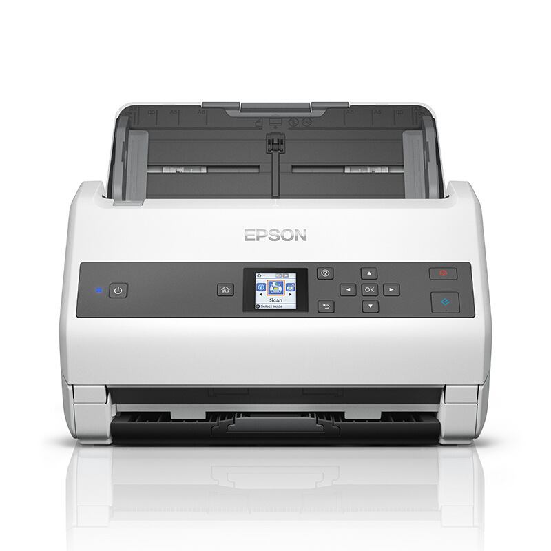 爱普生 DS-870 A4馈纸式扫描仪 65ppm/130ipm 灰白色按台销售