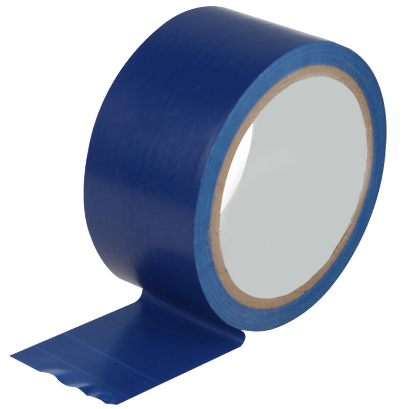 谋福 84832 警示胶带 地面划线胶 10cm*18M 蓝色 9卷起订按（卷）销售