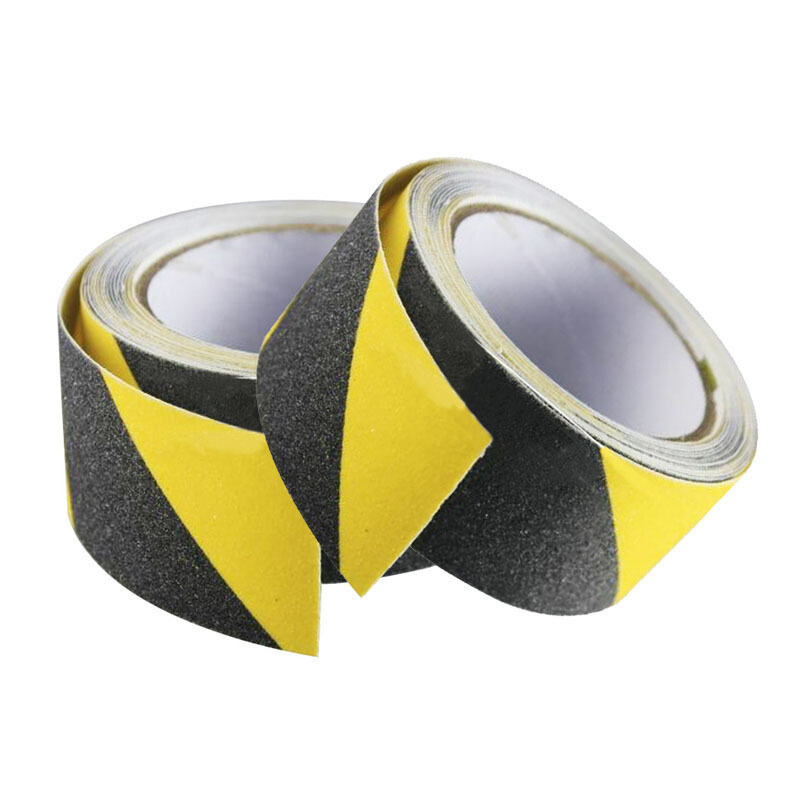 谋福 9055 地面磨砂防滑胶带 5CM*20M 黑黄色 2件起订按（件）销售