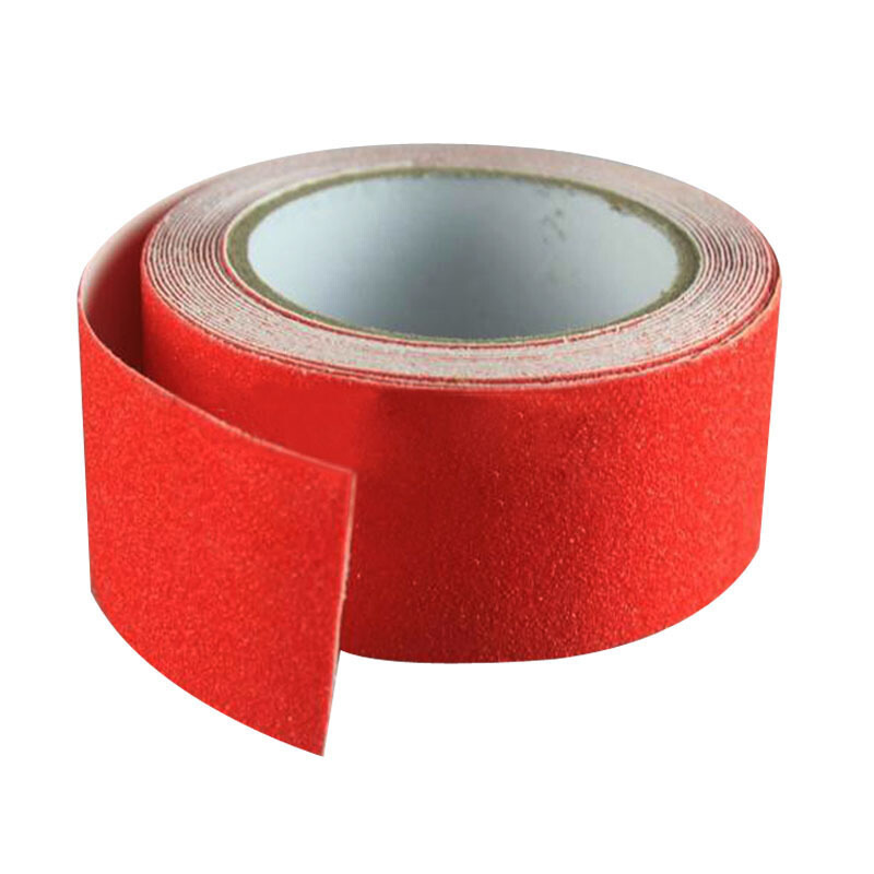 谋福 9058 地面磨砂防滑胶带 5CM*20M 红色 2卷起订按（卷）销售