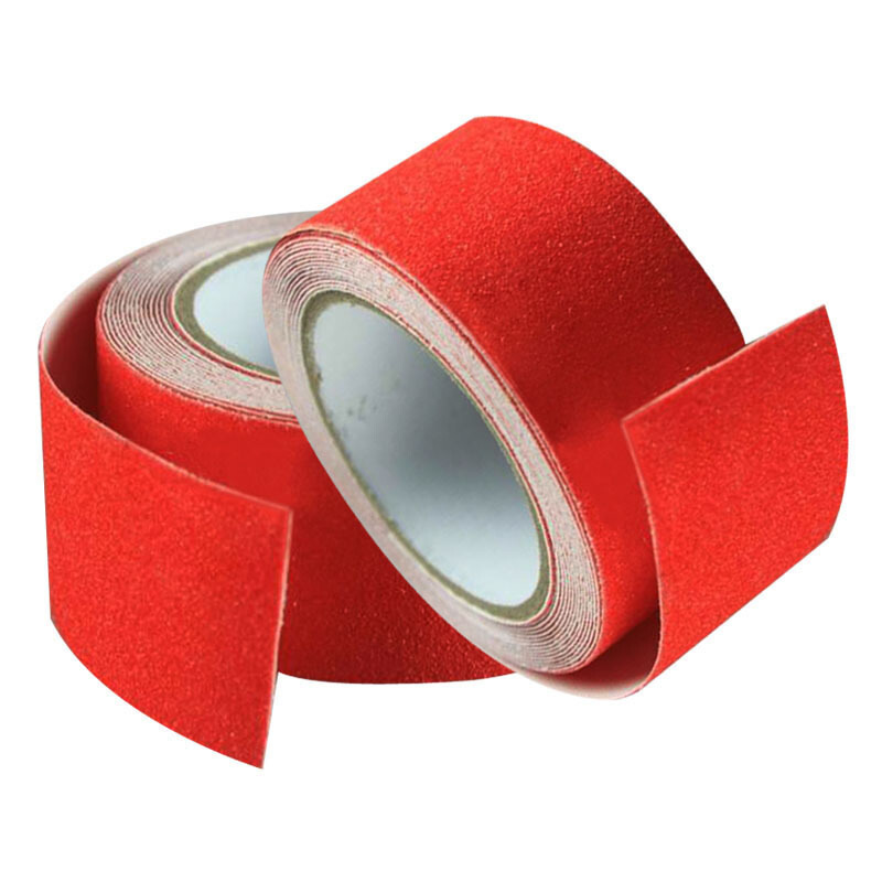谋福 9058 地面磨砂防滑胶带 5CM*20M 红色 2卷起订按（卷）销售