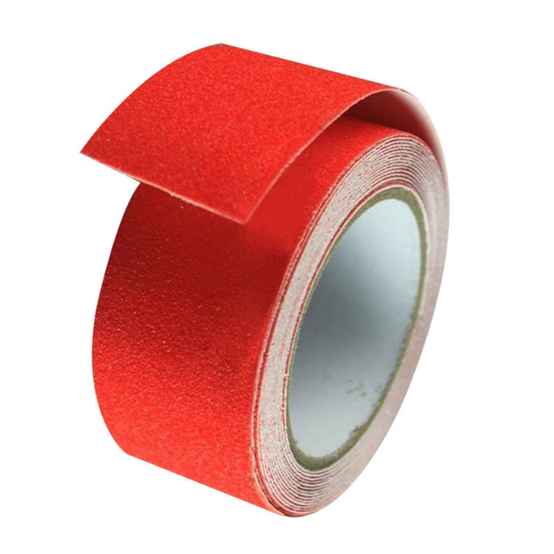 谋福 9058 地面磨砂防滑胶带 5CM*20M 红色 2卷起订按（卷）销售