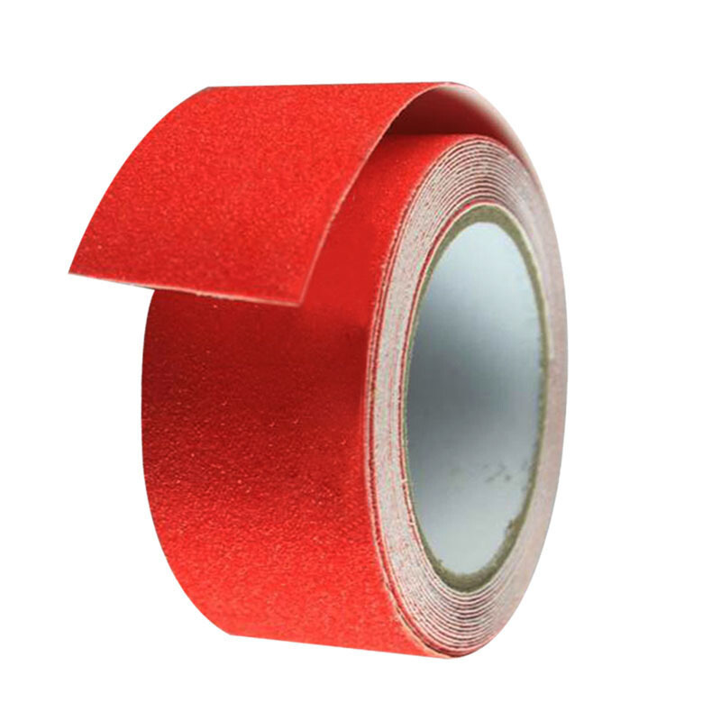谋福 9058 地面磨砂防滑胶带 5CM*20M 红色 2卷起订按（卷）销售