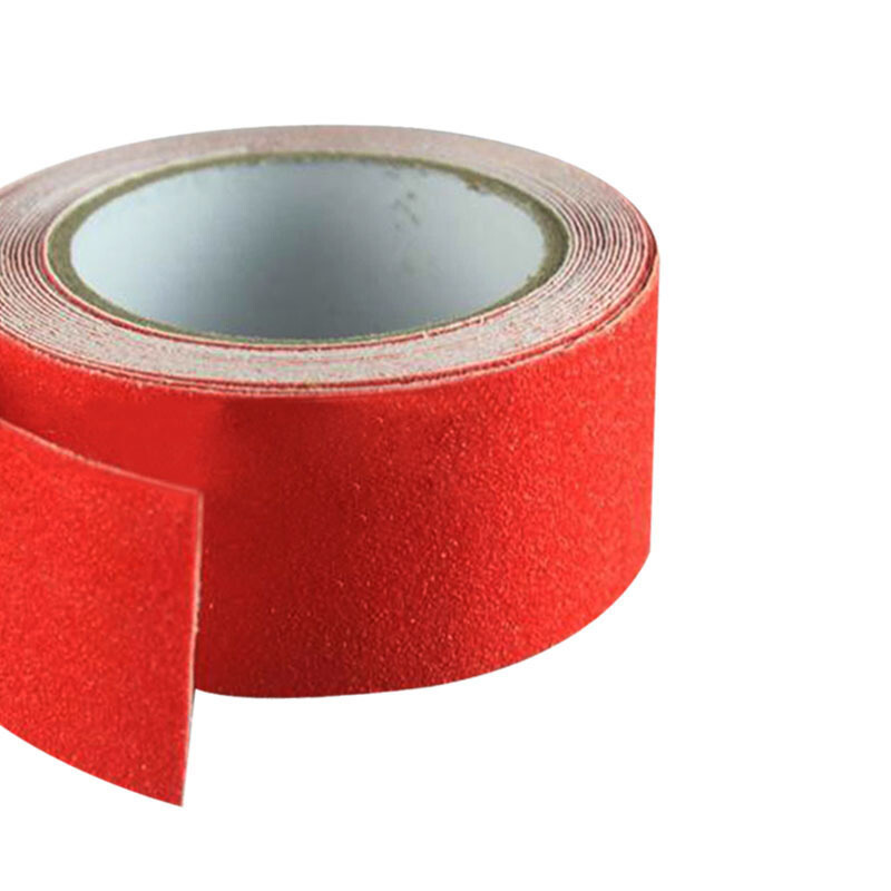 谋福 9058 地面磨砂防滑胶带 5CM*20M 红色 2卷起订按（卷）销售