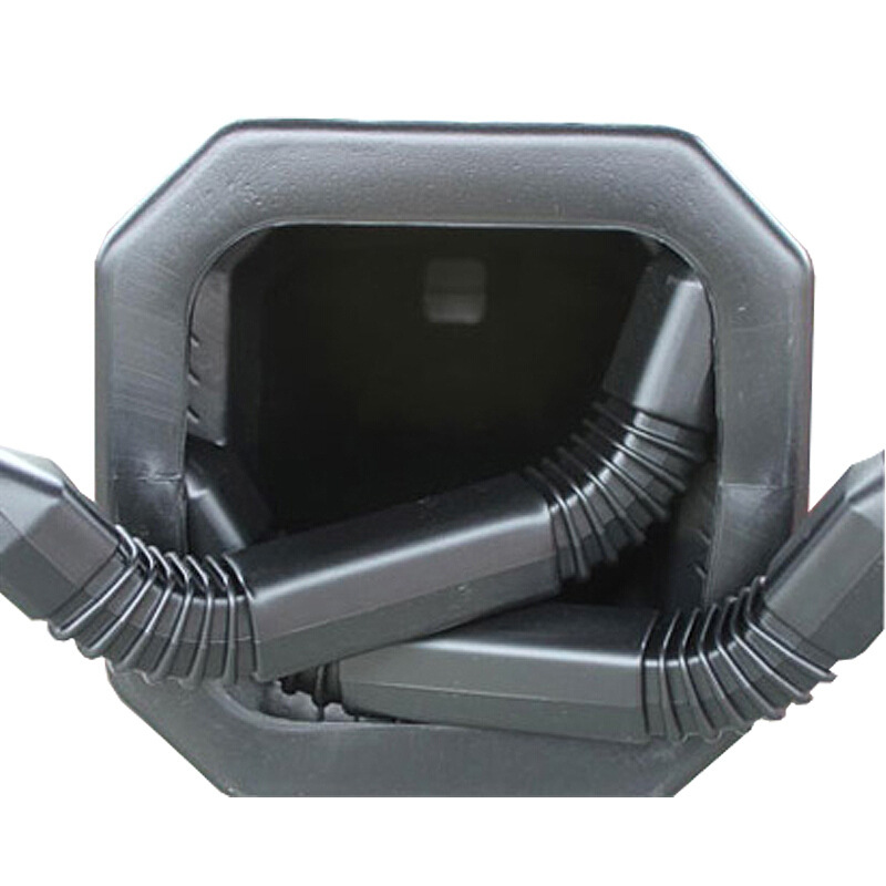 谋福 8719 加厚橡胶路锥 请勿泊车 红白色 4件起订按件销售