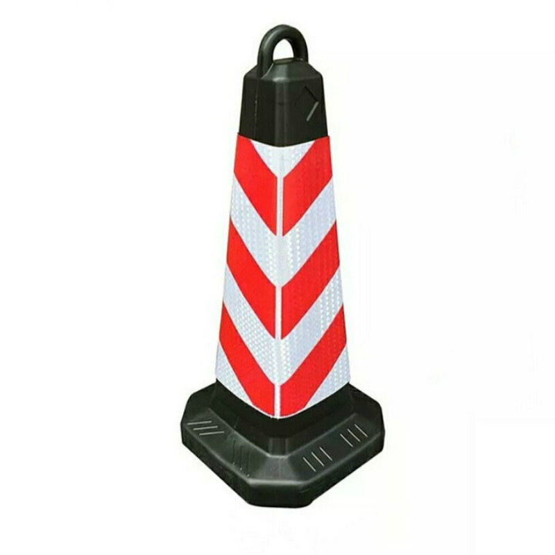 谋福 8721 加厚橡胶路锥 条纹无字 红白色 4件起订按(件)销售 谋福 8721 加厚橡胶路锥 条纹无字 红白色 4件起订按(件)销售