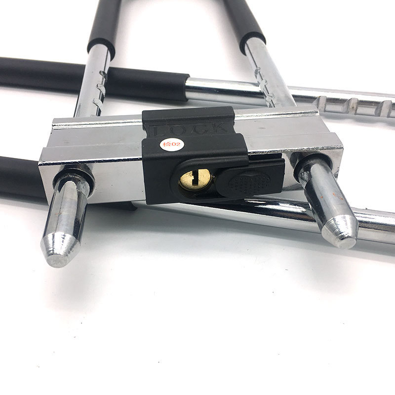 伏兴 FX211 玻璃门锁 抗剪U型锁防盗锁 中号 锁距21-30cm按（把）销售