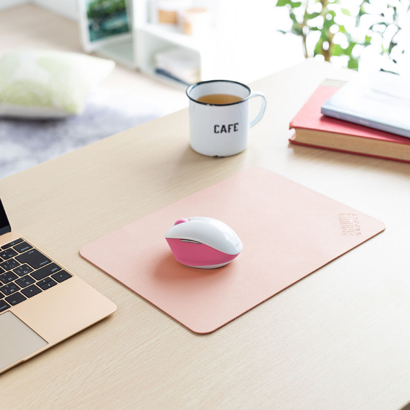 山业 MPD-C6P PU皮革鼠标垫 A4大小 粉色 鼠标垫*1按个销售 山业 MPD-C6P PU皮革鼠标垫 A4大小 粉色 鼠标垫*1按个销售