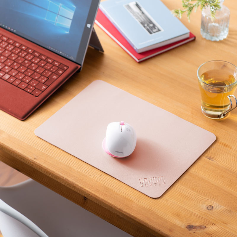 山业 MPD-C6P PU皮革鼠标垫 A4大小 粉色 鼠标垫*1按个销售 山业 MPD-C6P PU皮革鼠标垫 A4大小 粉色 鼠标垫*1按个销售