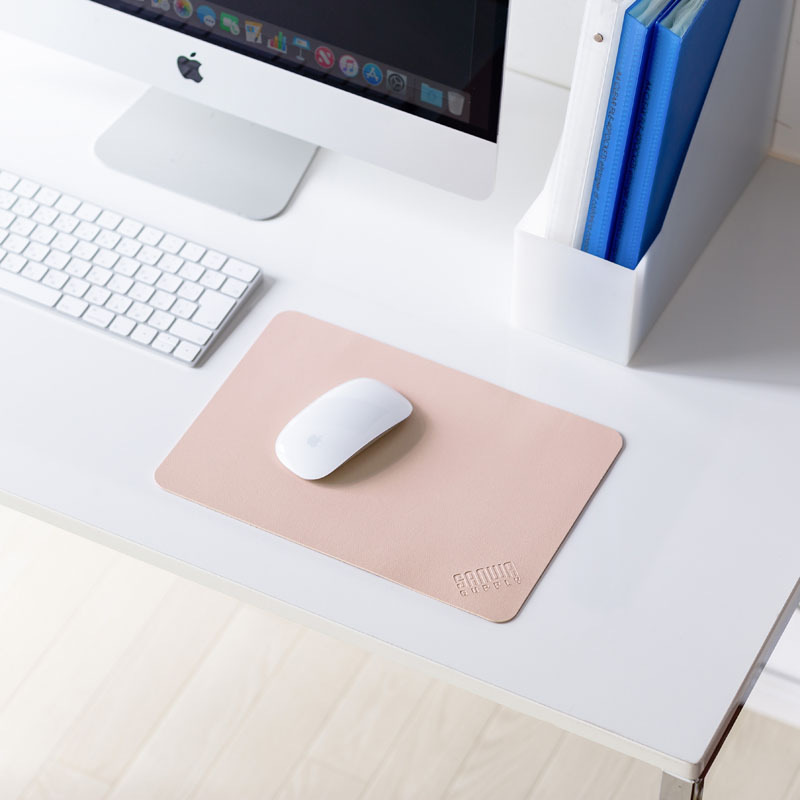 山业 MPD-C6P PU皮革鼠标垫 A4大小 粉色 鼠标垫*1按个销售 山业 MPD-C6P PU皮革鼠标垫 A4大小 粉色 鼠标垫*1按个销售