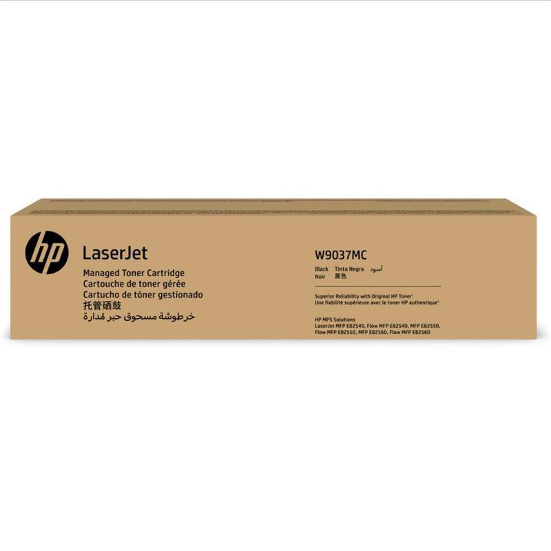 惠普 W9037MC 硒鼓 单支装 黑色 58000页 适用E82540dn/82540z/82550dn/z按支销售