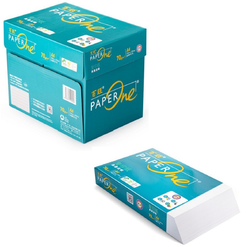 绿百旺 A4 70g 复印纸 500张/包 5包/箱按箱销售