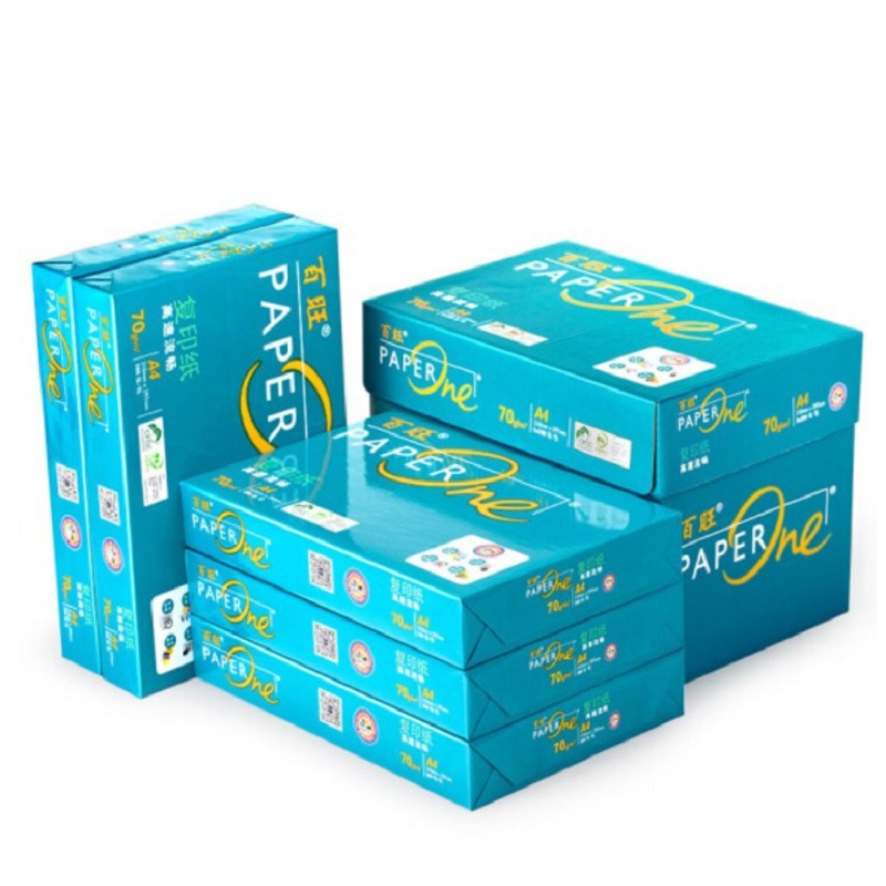 绿百旺 A4 70g 复印纸 500张/包 5包/箱按箱销售