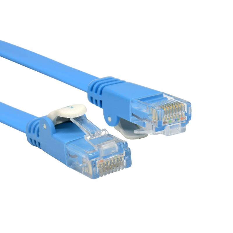 酷比客 LCLN6SBBU-15M 六类非屏蔽纯铜扁平网线 15M 蓝色按（条）销售