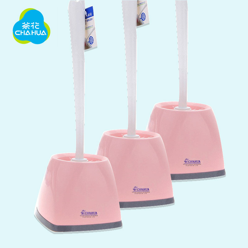 茶花 4308 马桶刷带底座 14.6*14.6*40cm按（套）销售