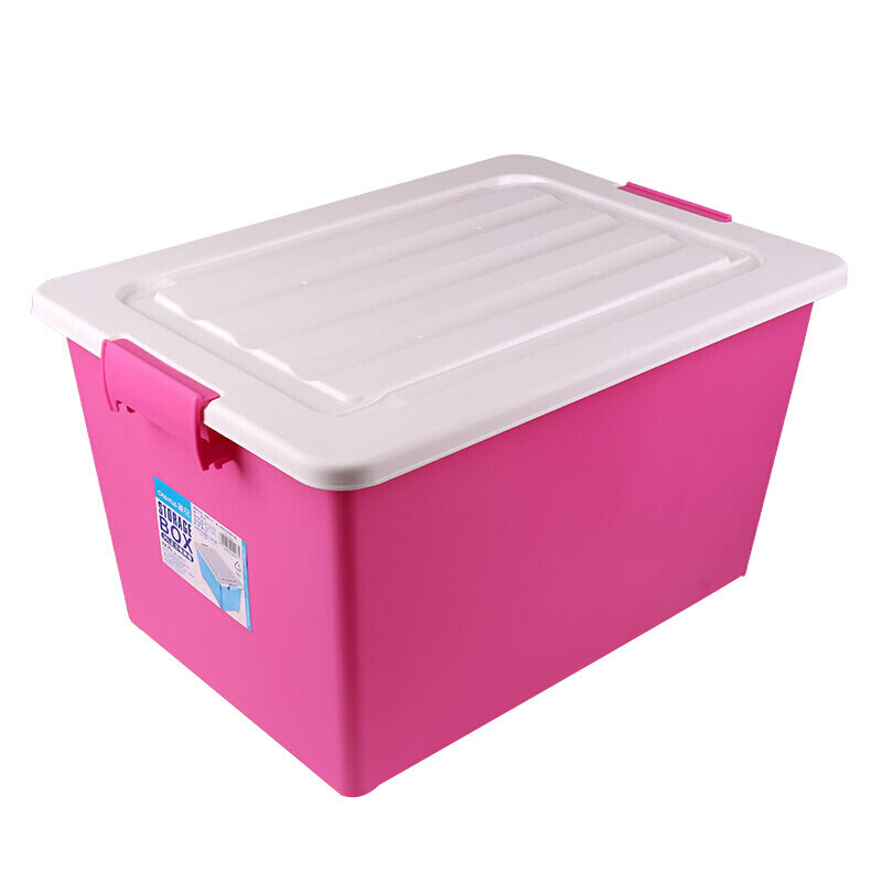茶花 28011T 有盖正方收纳箱35L 49.5*35.3*30.6cm按（个）销售