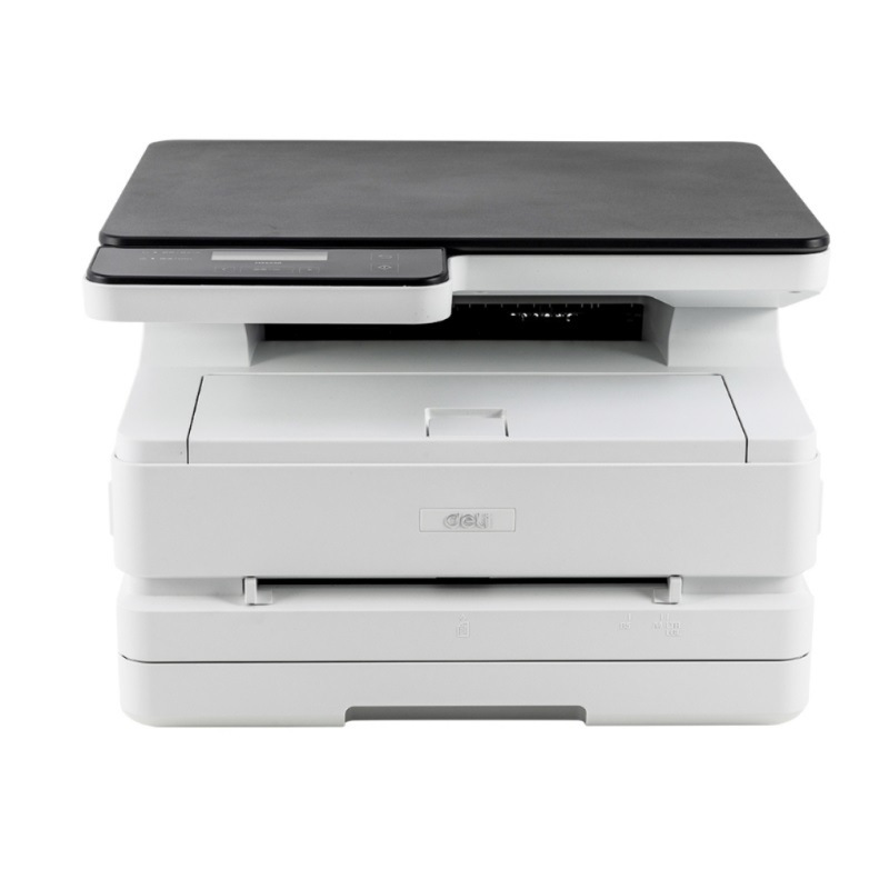 得力 M2500DW 黑白激光多功能一体机 A4 白色 复印 黑白打印 自动双面打印 扫描 WIFI打印按台销售