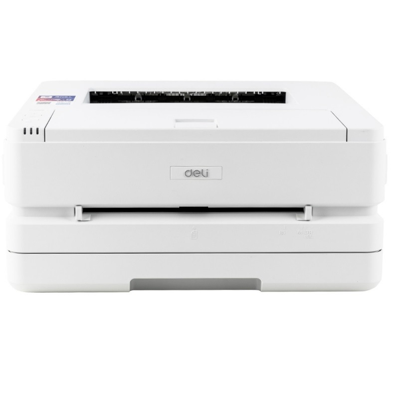 得力 P2500D 黑白激光打印机 A4 白色 黑白打印 自动双面打印按台销售