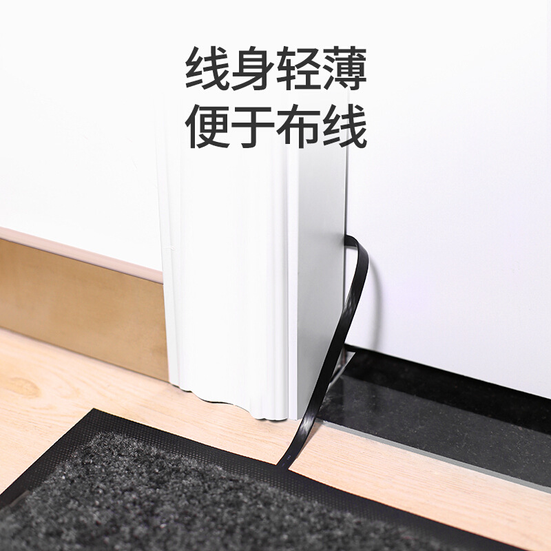 绿联 50175 六类千兆网线 3米 黑色按根销售