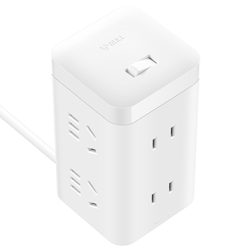 公牛 GNV-UE2240 插座 单控六位 1.8米按个销售