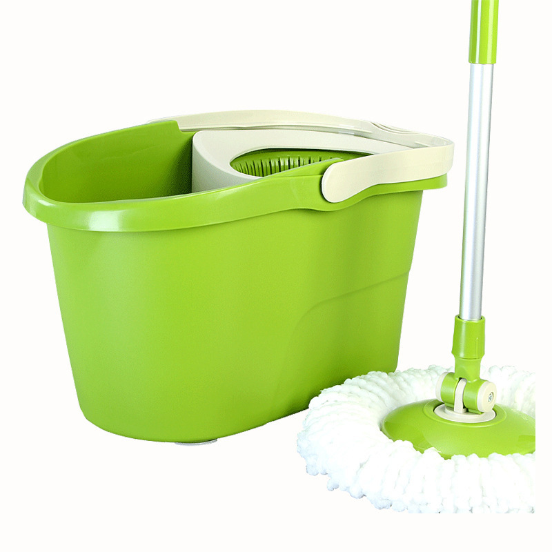 茶花 C70001 超炫拖·手压式双驱动旋转拖把+桶 一套按（套）销售