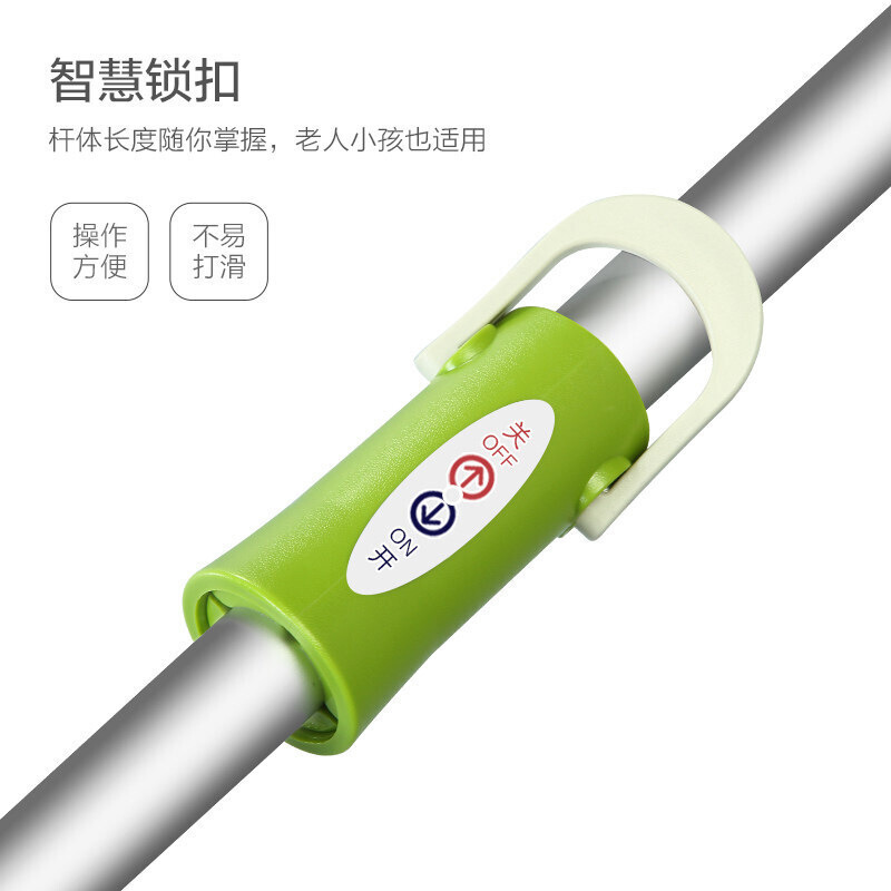 茶花 C70001 超炫拖·手压式双驱动旋转拖把+桶 一套按（套）销售