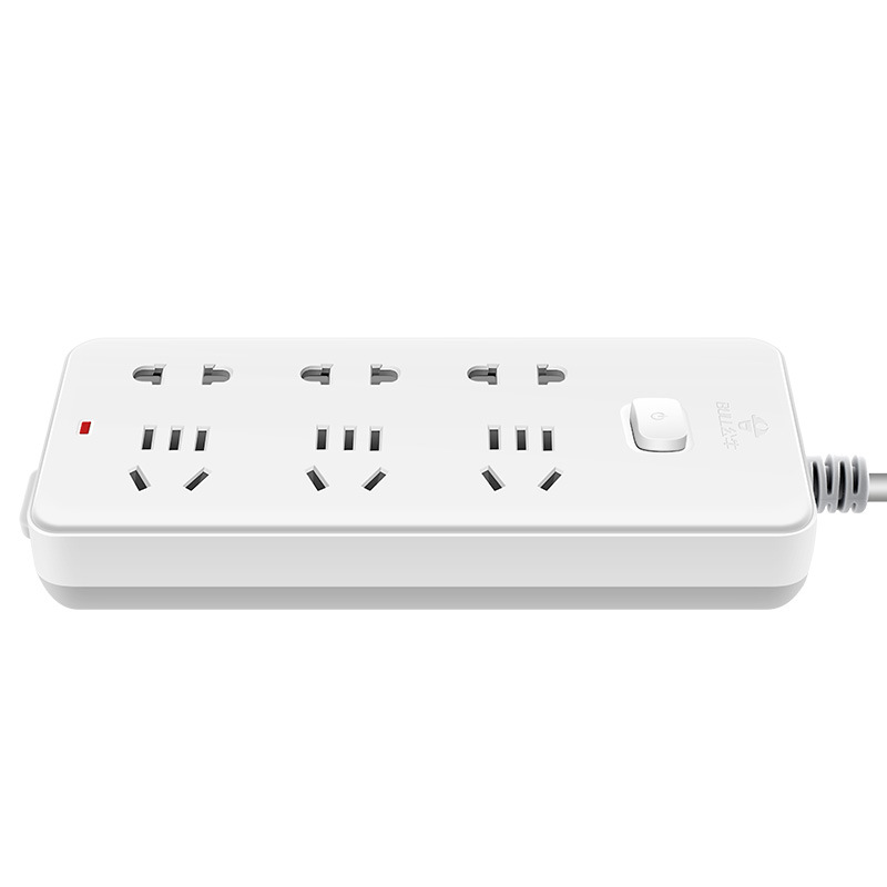 公牛 GN-402 单控六位插座（新） 5米按（个）销售