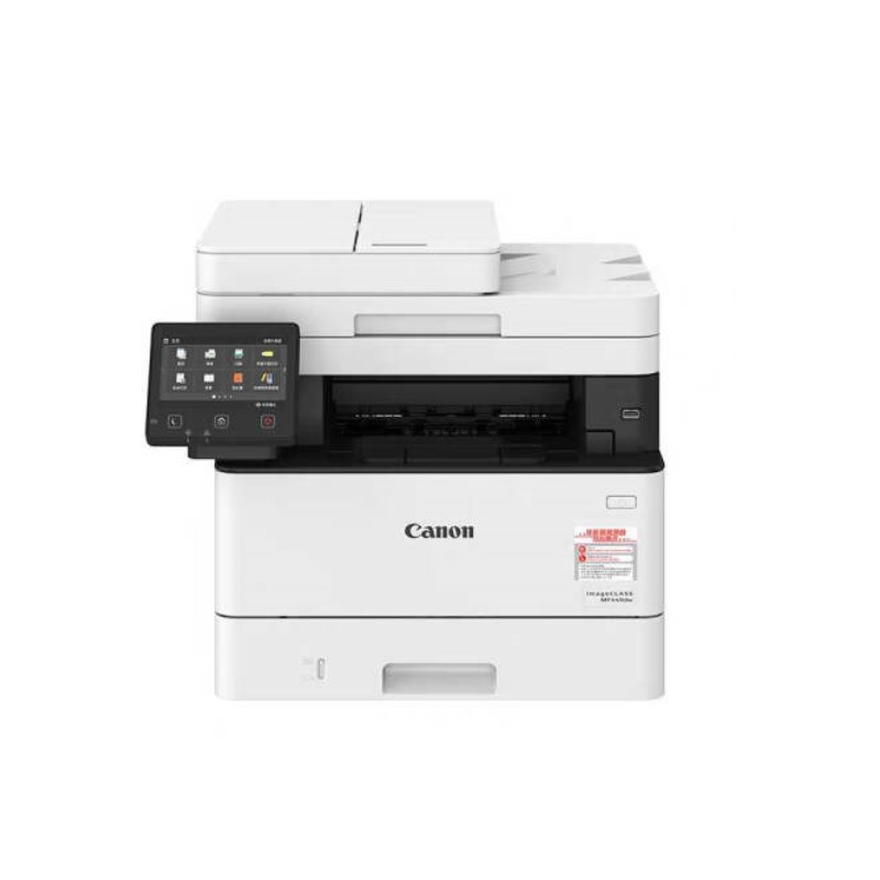 佳能 MF449dW 高速黑白激光多功能一体机 A4 白色 打印复印扫描传真双面无线按台销售