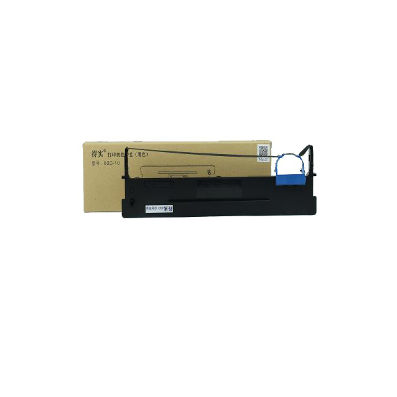 得实 80D-10 色带框 16M*13MM 黑色 适用AR-500PRO,AR-510PRO,DS630PRO,爱信诺TY-6110按根销售