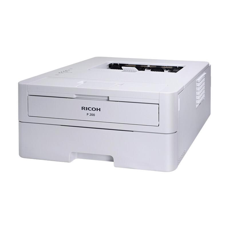 理光 P 201W 黑白激光打印机 A4 浅灰色 自动双面打印 WIFI打印按（台）销售