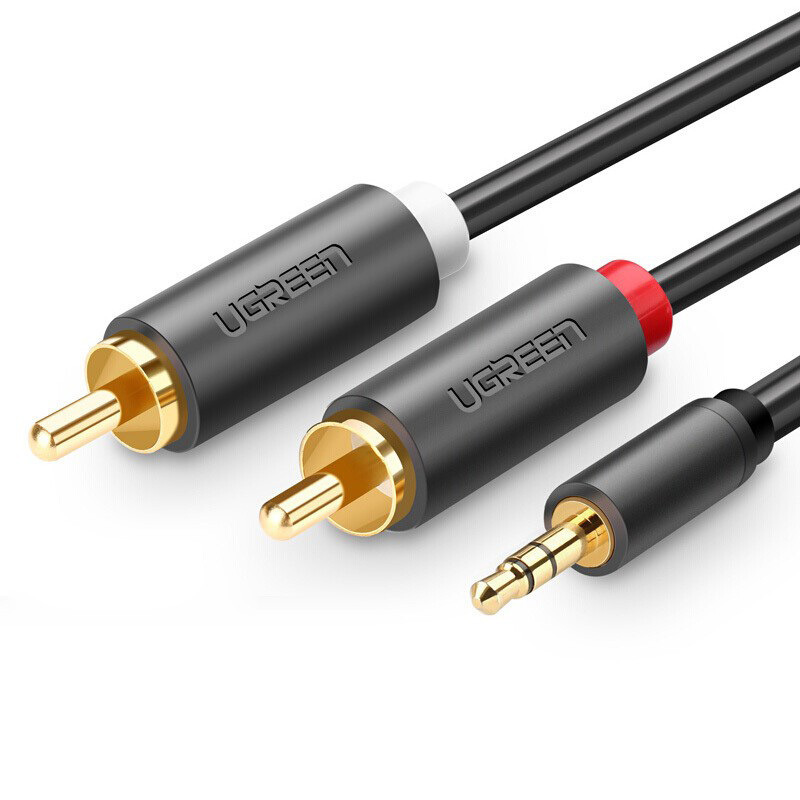 绿联 10512 3.5mm公转2RCA公音频线 3米按根销售 绿联 10512 3.5mm公转2RCA公音频线 3米按根销售